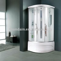 Russian wholesale hot high tray bathroom shower box