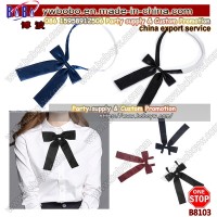 Polyester Tie Neckwear Silk Necktie Ties Knitted Bowtie Ties Skinny Wedding Tie Party Tie (B8103)